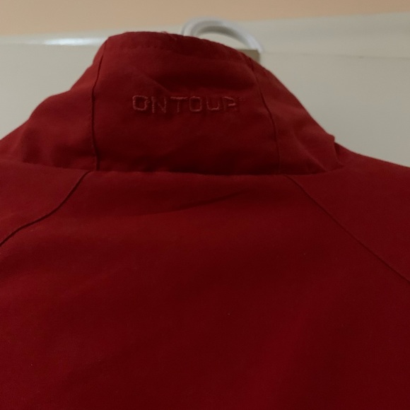 Red vintage-look windbreaker - Picture 4 of 4